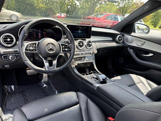 used 2021 Mercedes-Benz C-Class car, priced at $27,800