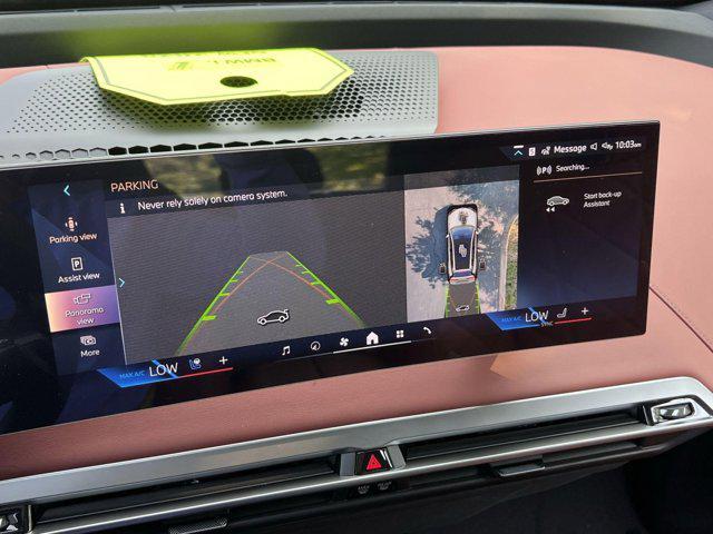 new 2025 BMW iX car, priced at $102,675