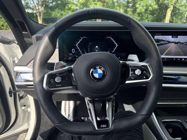 used 2024 BMW 740 car, priced at $77,000
