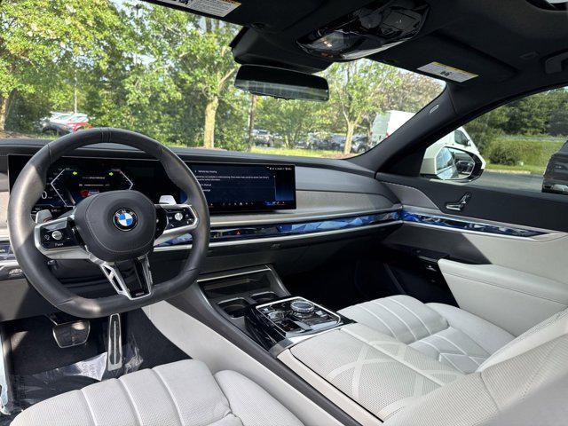 used 2024 BMW 740 car, priced at $77,000