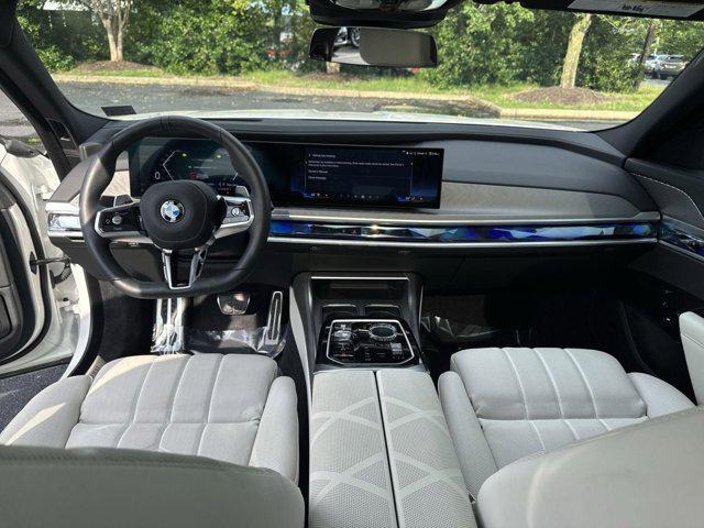 used 2024 BMW 740 car, priced at $77,000