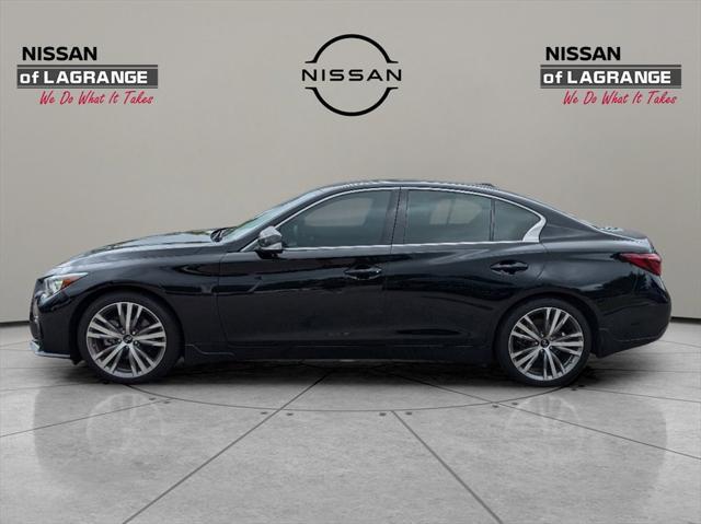 used 2021 INFINITI Q50 car, priced at $26,999