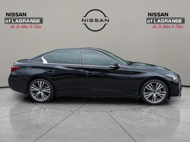 used 2021 INFINITI Q50 car, priced at $26,999