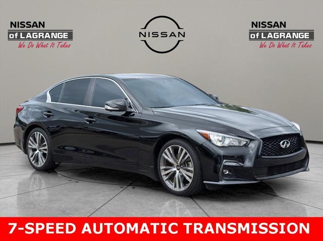 used 2021 INFINITI Q50 car, priced at $25,999