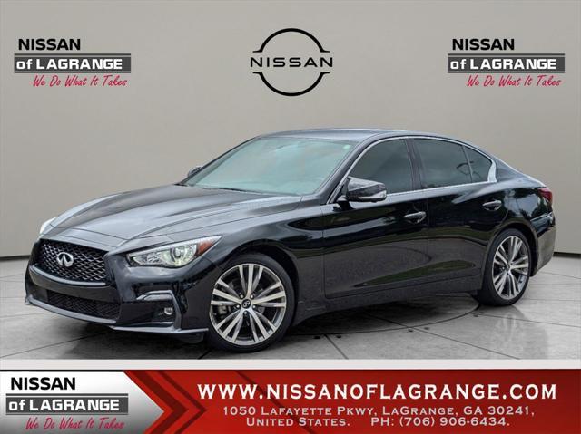 used 2021 INFINITI Q50 car, priced at $26,999