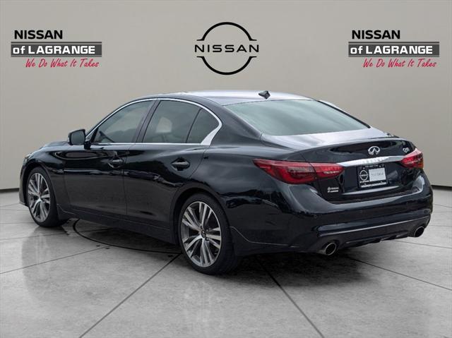 used 2021 INFINITI Q50 car, priced at $26,999