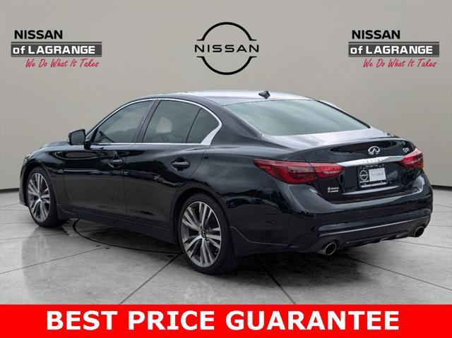 used 2021 INFINITI Q50 car, priced at $25,999