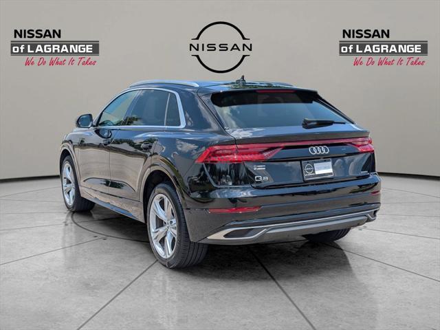 used 2019 Audi Q8 car, priced at $36,900