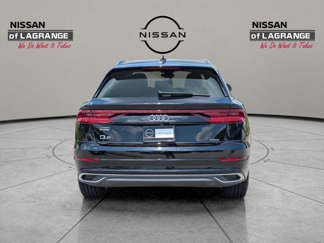 used 2019 Audi Q8 car, priced at $36,900