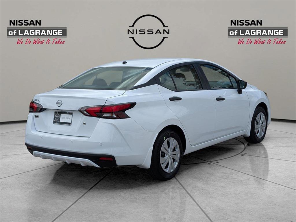 new 2025 Nissan Versa car, priced at $19,034