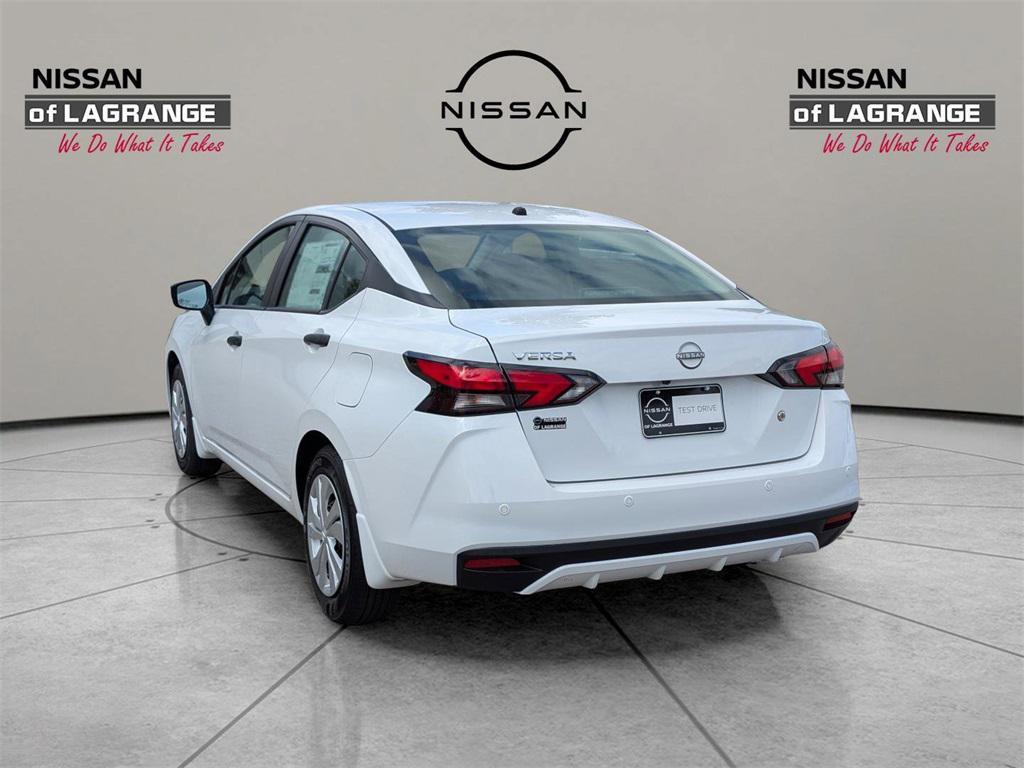 new 2025 Nissan Versa car, priced at $19,034