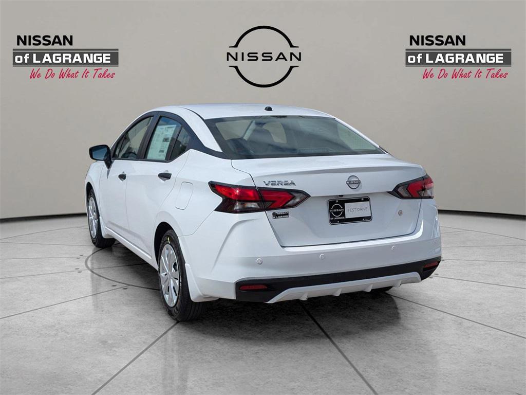 new 2025 Nissan Versa car, priced at $19,034