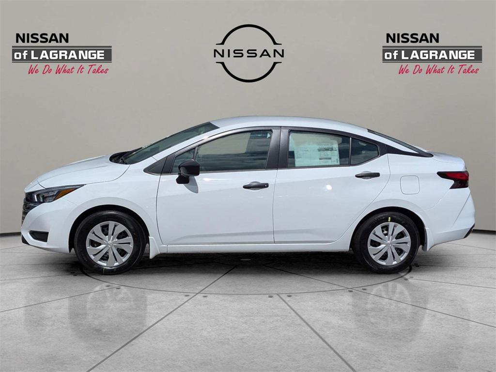 new 2025 Nissan Versa car, priced at $19,034