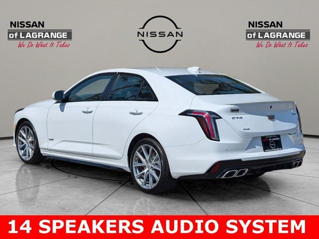 used 2020 Cadillac CT4 car, priced at $33,999