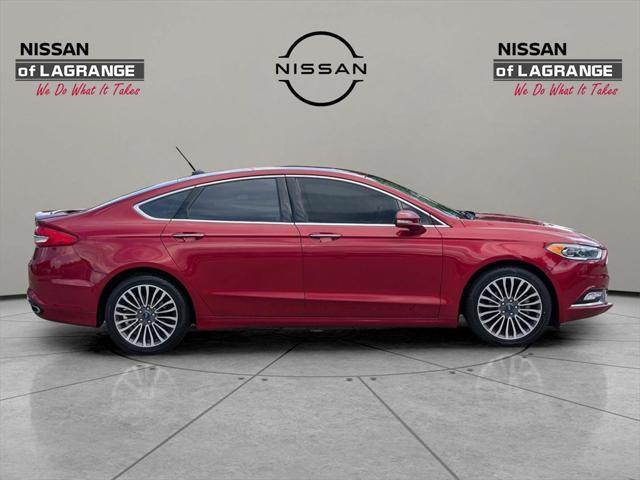 used 2018 Ford Fusion car, priced at $18,900