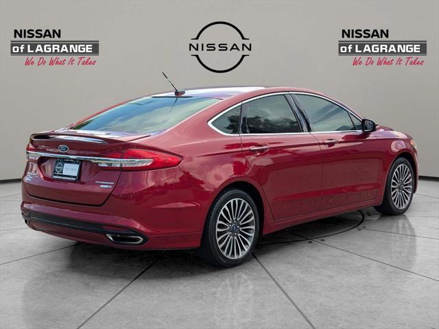 used 2018 Ford Fusion car, priced at $18,900