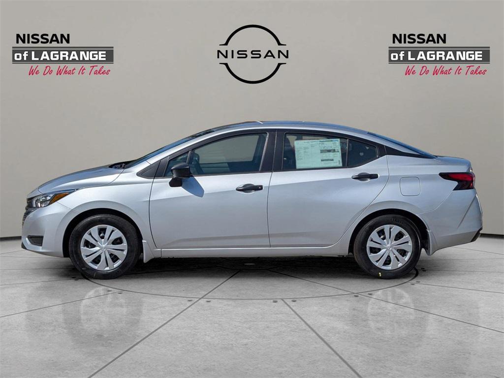new 2025 Nissan Versa car, priced at $18,284