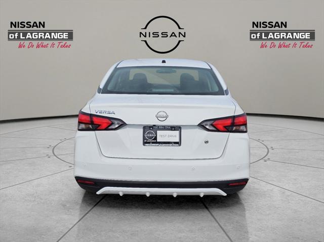 new 2025 Nissan Versa car, priced at $20,695