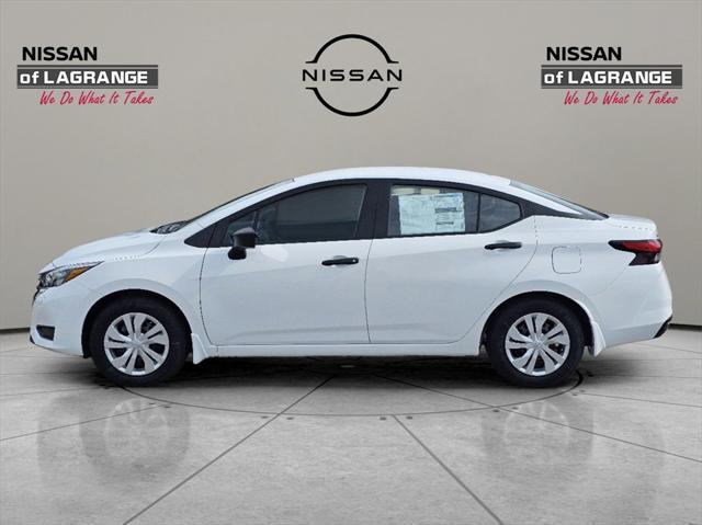 new 2025 Nissan Versa car, priced at $20,695