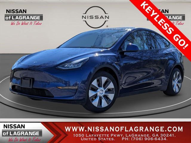used 2021 Tesla Model Y car, priced at $30,800