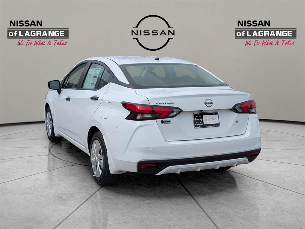 new 2025 Nissan Versa car, priced at $19,034