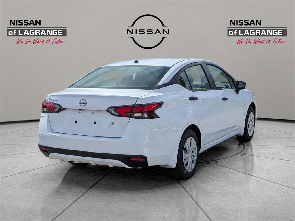 new 2025 Nissan Versa car, priced at $18,284