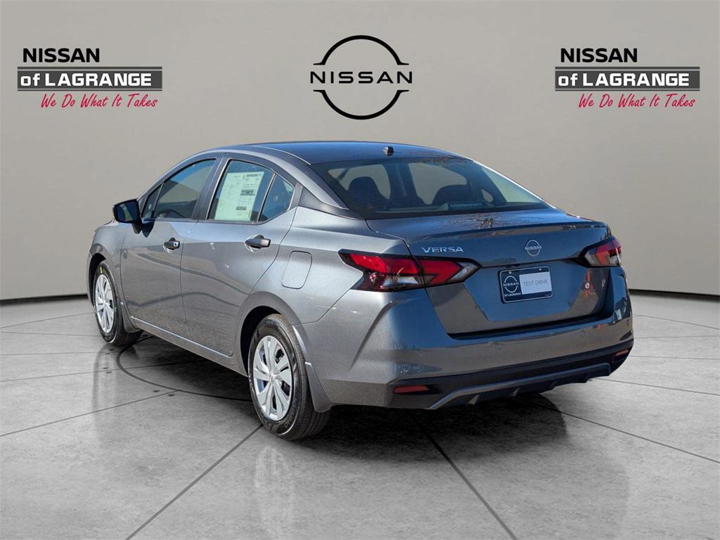 new 2025 Nissan Versa car, priced at $18,334