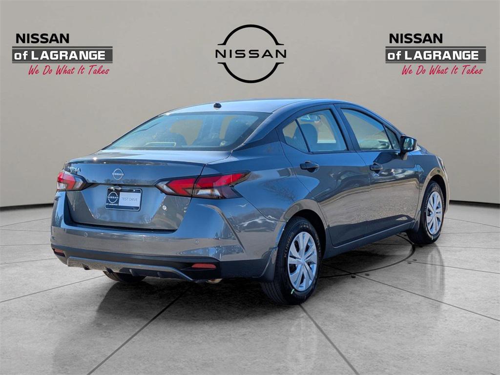 new 2025 Nissan Versa car, priced at $18,334
