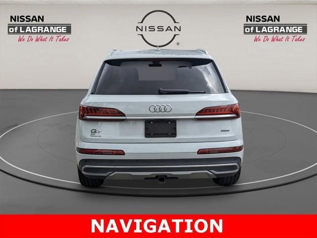 used 2020 Audi Q7 car, priced at $30,500