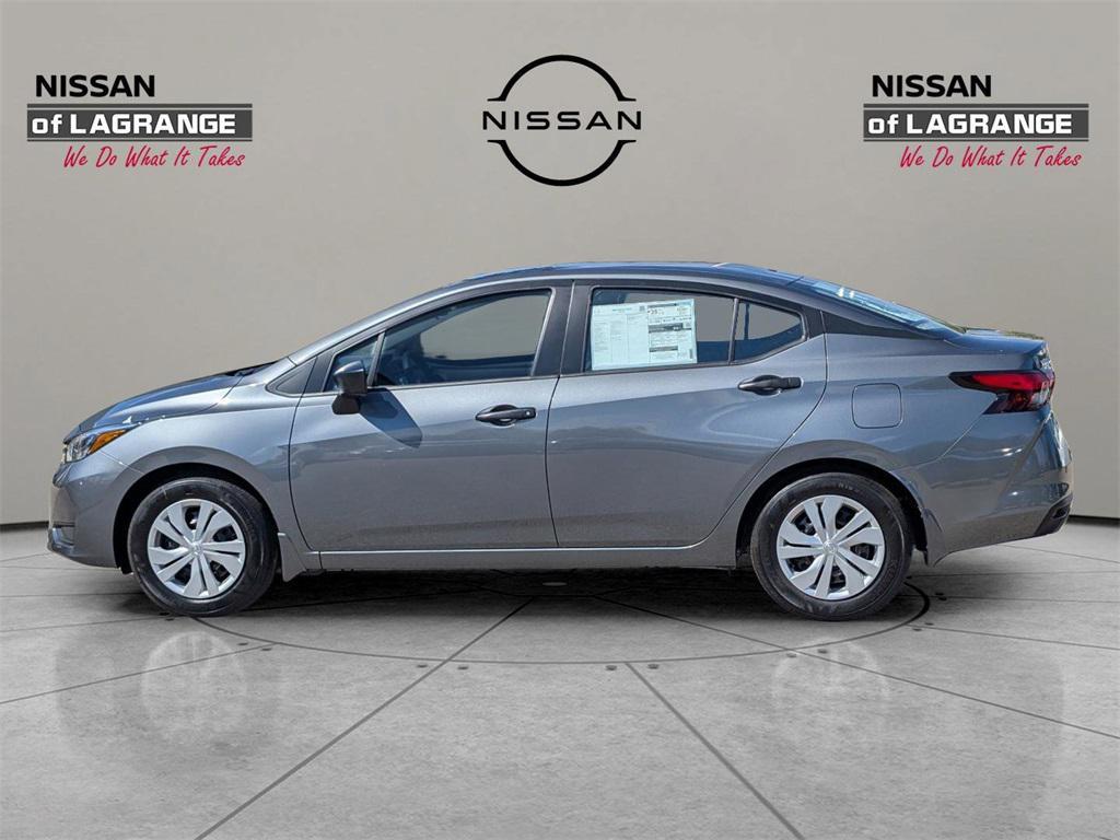 new 2025 Nissan Versa car, priced at $20,750