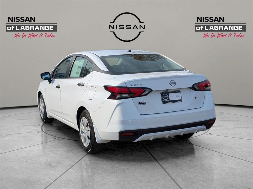 new 2025 Nissan Versa car, priced at $18,284