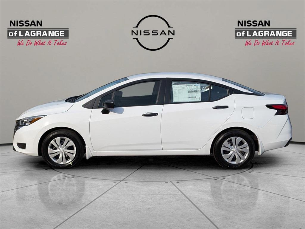 new 2025 Nissan Versa car, priced at $18,284