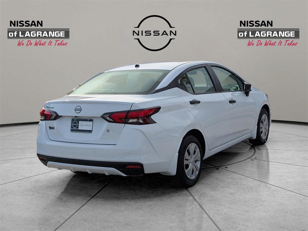 new 2025 Nissan Versa car, priced at $18,284