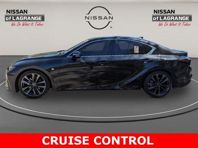 used 2023 Lexus IS 350 car, priced at $45,331