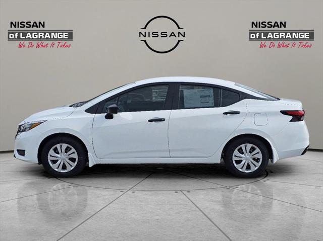 new 2025 Nissan Versa car, priced at $20,695