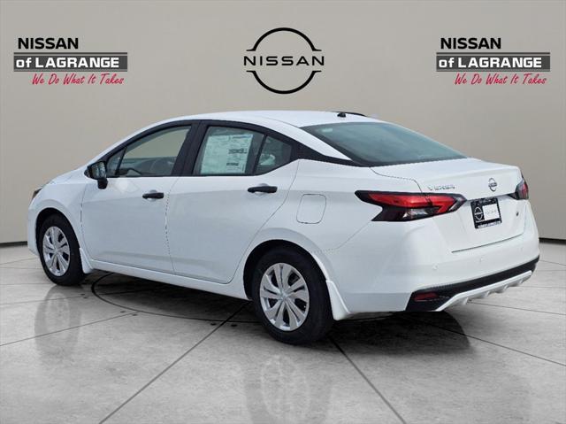 new 2025 Nissan Versa car, priced at $20,695