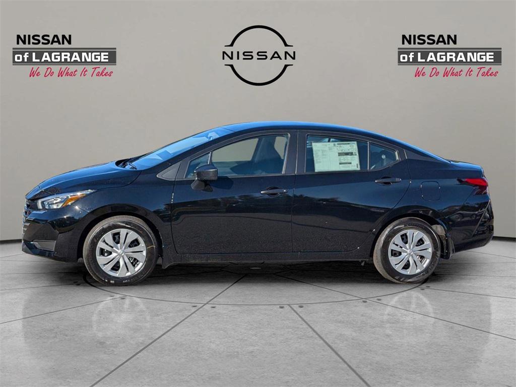new 2025 Nissan Versa car, priced at $18,334
