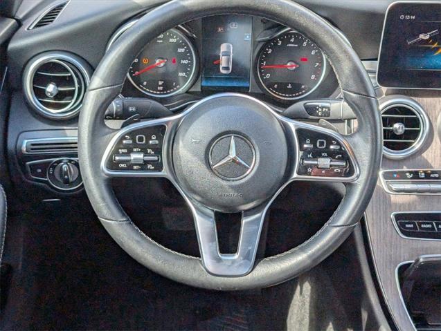 used 2019 Mercedes-Benz C-Class car, priced at $23,100