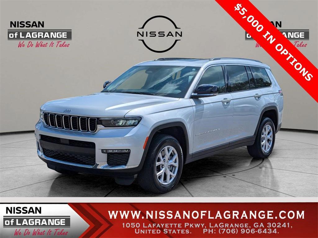 used 2022 Jeep Grand Cherokee L car, priced at $29,399