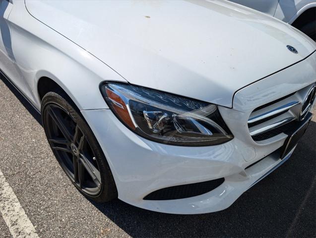 used 2018 Mercedes-Benz C-Class car, priced at $17,900