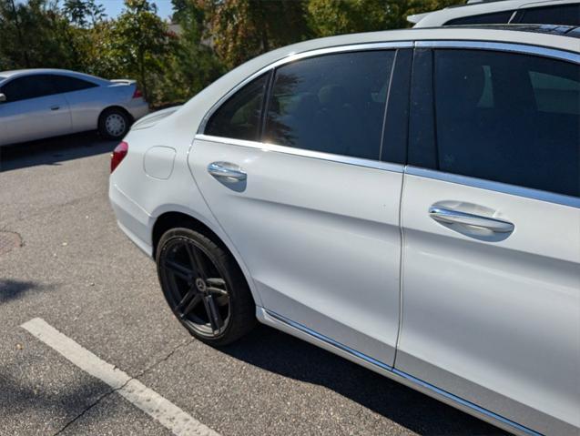 used 2018 Mercedes-Benz C-Class car, priced at $17,900