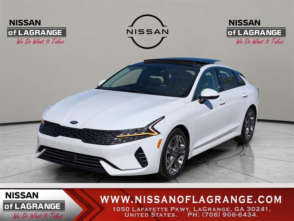 used 2021 Kia K5 car, priced at $20,200
