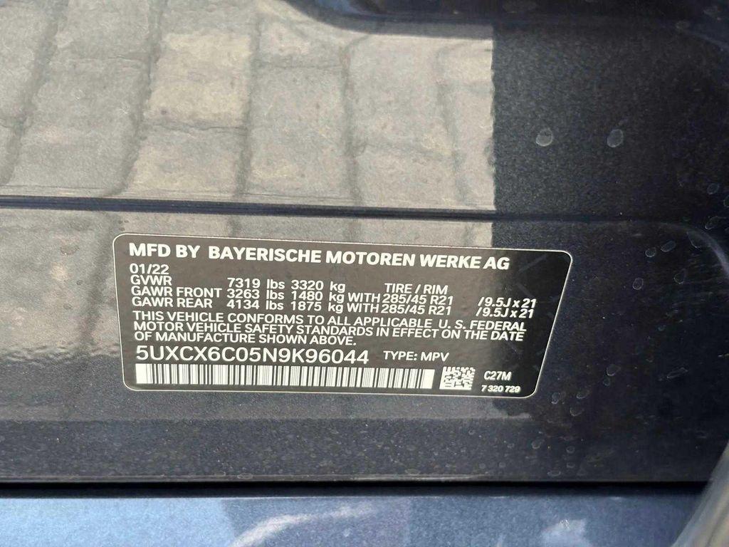 used 2022 BMW X7 car, priced at $55,000