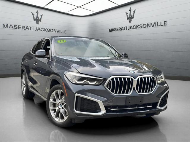 used 2022 BMW X6 car, priced at $52,600