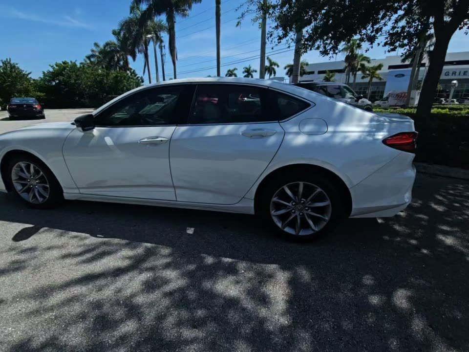 used 2022 Acura TLX car, priced at $30,500