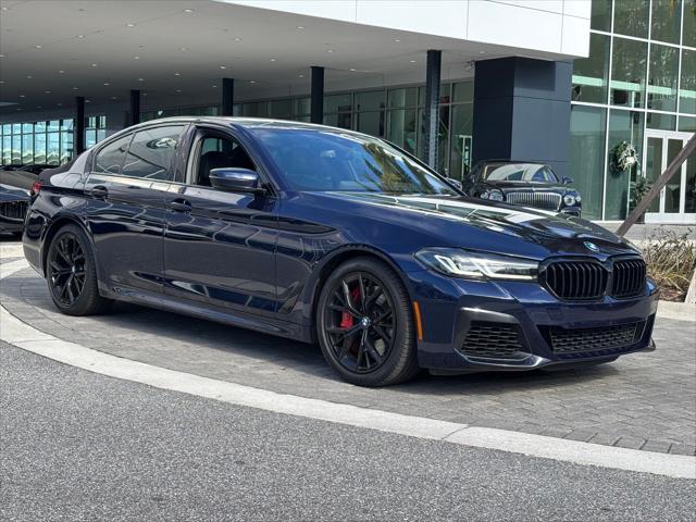 used 2022 BMW M550 car, priced at $53,000