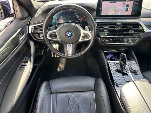 used 2022 BMW M550 car, priced at $53,000