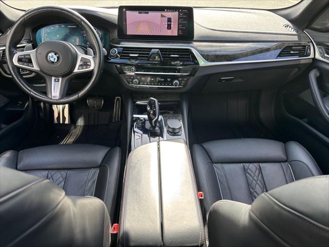 used 2022 BMW M550 car, priced at $53,000