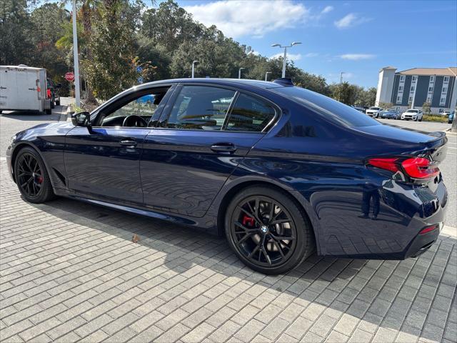 used 2022 BMW M550 car, priced at $53,000