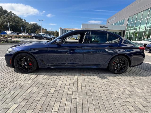 used 2022 BMW M550 car, priced at $53,000